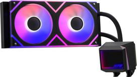 120mm fan - ADATA XPG Levante II 240 AIO 12 cm Juodas (Black) - 2 nuotrauka