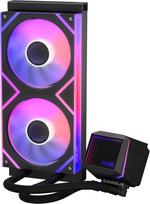120mm fan - ADATA XPG Levante II 240 AIO 12 cm Juodas (Black) - 5 nuotrauka