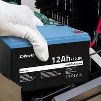 lifepo4 akumuliatoriai - QOLTEC 53701 LiFePO4 battery / 12Ah - 6 nuotrauka