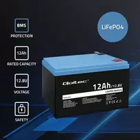 lifepo4 akumuliatoriai - QOLTEC 53701 LiFePO4 battery / 12Ah - 9 nuotrauka