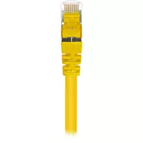 rj45 kistukai - Sharkoon RJ45 CAT.6 SFTP yellow 0,50m - 2 nuotrauka