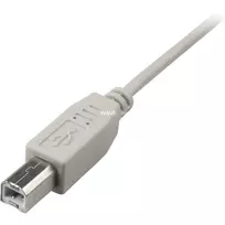 usb 2.0 a b cable - Sharkoon Cable USB 2.0 A-B pilka 0,5m - 3 nuotrauka