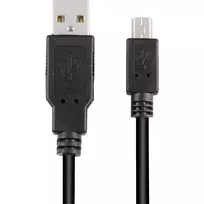 mini b usb cable - Sharkoon USB 2.0 A-B Mini juodas 2m - 2 nuotrauka