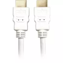 hdmi kabelis baltas - Sharkoon Adapteris HDMI -> HDMI baltas 1,0m - 2 nuotrauka