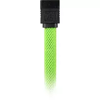 sata 3 kabelis - Sharkoon SATA III Cable žalias - 30 cm - 2 nuotrauka