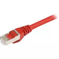rj45 kistukai - Sharkoon network cable RJ45 CAT.6 SFTP - red - 1.5m - 4 nuotrauka