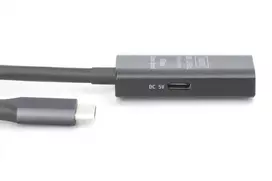 usb 3.0 extension - Digitus DA-73110 Aktyvus USB 3.2 Gen1 5G ilgintuvas USB-C į USB-A 5m Juodas (Black) - 2 nuotrauka