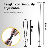 60w usb c charge cable - CABLE USB-C TO USB-C 1.65M/LANYARD BLACK 7991000 INTENSO - 3 nuotrauka