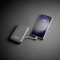 10000mah power bank - Intenso S10000, 10000mAh, pilkas (grey) - 2 nuotrauka