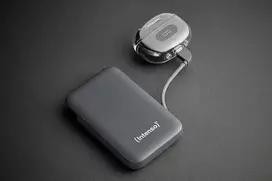 10000mah power bank - Intenso S10000, 10000mAh, pilkas (grey) - 9 nuotrauka