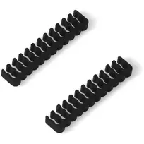 atx 24 pin cables - SilverStone SST-PP07E-MBB ATX 24-Pin Extension Cable 0.3m Juodas (Black) - 2 nuotrauka
