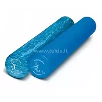 pilates volas - SISSEL Pilates Roller Pro Soft volas, 90 cm, margai mėlynas (Blue) - 4 nuotrauka