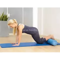 pilates volas - SISSEL Pilates Roller Pro Soft volas, 90 cm, margai mėlynas (Blue) - 6 nuotrauka
