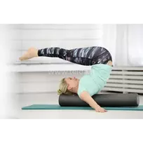 masazinis volas - SISSEL Pilates Roller Pro volas, 90 cm, pilkas (Gray) - 2 nuotrauka
