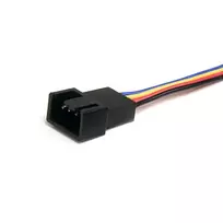 fan cable - StarTech 12 IN 4 PIN Fan Power Y Cable - 2 nuotrauka