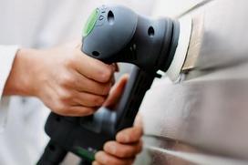festool slifavimo diskas - Šlifavimo padas Festool FastFix ST-STF D90/7 FX-W-HT; 90 mm - 2 nuotrauka