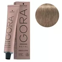 igora royal - Schwarzkopf Professional IGORA Royal Absolutes profesionalūs plaukų dažai 60 ml. - 8-60 - Light Blonde Chocolate Natural - 2 nuotrauka