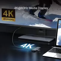 usb c hub 4k 60hz - TP-Link UH7021C USB-C 7-in-1 Šakotuvas (Hub) - 3 nuotrauka
