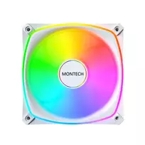 argb fan 120 mm - Montech RX120 Pro PWM Reverse Fan ARGB 120mm White - 3 nuotrauka