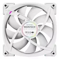 120mm fan - Montech RX120 PWM White 3 in 1 120mm Case Fan (3 vnt.) - 2 nuotrauka