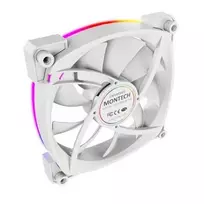 120mm fan - Montech RX120 PWM White 3 in 1 120mm Case Fan (3 vnt.) - 3 nuotrauka