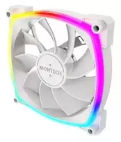 120mm fan - Montech RX120 PWM White 3 in 1 120mm Case Fan (3 vnt.) - 4 nuotrauka