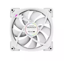 120mm fan - Montech RX120 PWM White 3 in 1 120mm Case Fan (3 vnt.) - 8 nuotrauka