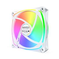 argb fan 120 mm - Montech AX120 PRO White 3-in-1 120mm ARGB Case Fan 3-Pack - 6 nuotrauka