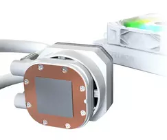 cpu cooler digital - Montech HyperFlow Digital 240 White - 2 nuotrauka
