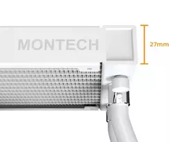 cpu cooler digital - Montech HyperFlow Digital 240 White - 4 nuotrauka