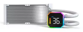 cpu cooler digital - Montech HyperFlow Digital 240 White - 9 nuotrauka