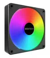 argb fan 120 mm - Montech GF120R V2 ARGB PWM 120mm Black (juodas) - 6 nuotrauka