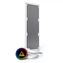 vandens ausintuvas - Montech LightFlow ARGB 360 (W) White - 8 nuotrauka