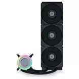 vandens ausintuvas - Lian Li GA II Lite Performance 360 Black (juodas) - 2 nuotrauka