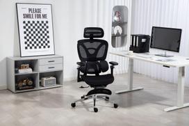 kede - Activejet Ergonominė biuro kėdė YK848, juoda (Black) - 2 nuotrauka