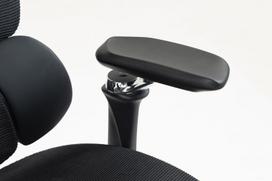 kede - Activejet Ergonominė biuro kėdė YK848, juoda (Black) - 5 nuotrauka