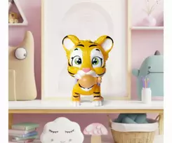 petzi - Žaislinė figūrėlė Simba Pamper Petz Tiger 105953575, 15 cm, įvairių spalvų - 5 nuotrauka