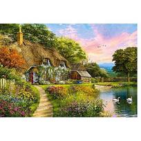 puzzle 1500 - Castorland dėlionė Countryside Cottage 1500 det. - 2 nuotrauka