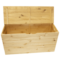 lauko daiktadeze - 4IQ Medinė sodo dėžė, 200 l, 100 cm x 40 cm x 50 cm - 7 nuotrauka