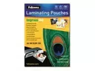 laminavimo plevele - Laminavimo plėvelė Fellowes, 100 μm, 100 vnt. - 2 nuotrauka