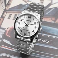 casio laikrodziai vyrams - CASIO MTP-V001D-7BUDF (zd107a) + DĖŽUTĖ - 4 nuotrauka