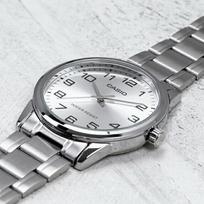 casio laikrodziai vyrams - CASIO MTP-V001D-7BUDF (zd107a) + DĖŽUTĖ - 6 nuotrauka
