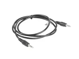 2.5mm 3.5mm cable - Lanberg Cable 3.5mm / 3.5mm Black 1.2m - 2 nuotrauka