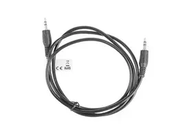 2.5mm 3.5mm cable - Lanberg Cable 3.5mm / 3.5mm Black 1.2m - 3 nuotrauka