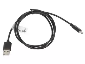 usb type c laidas - Lanberg Cable USB / Micro USB Black 1 m - 2 nuotrauka