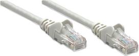 rj45 kabelis 3m - Intellinet CAT 5e UTP Patch Cable Grey 3m - 3 nuotrauka