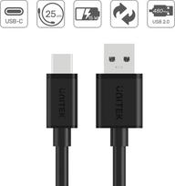 usb y cable - Unitek USB Cable USB-A - USB-C - 3 nuotrauka