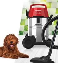 galingas dulkiu siurblys - Heinner HVC-MWD1400RD 1400W 21L - 2 nuotrauka