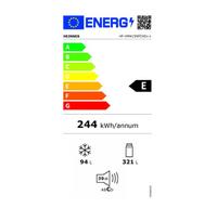 dvieju duru saldytuvas - Heinner HF-HM415NFDXE++ - 3 nuotrauka