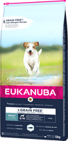 sausas suns maistas su zuvimi -  Eukanuba Grain Free, žuvis, 12 kg - 2 nuotrauka